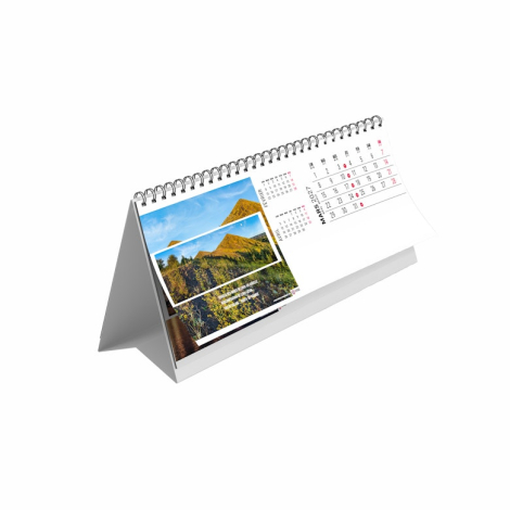 Calendrier chevalet publicitaire - Ample