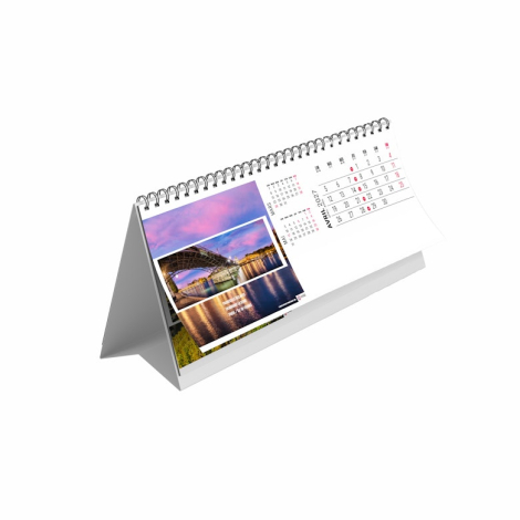 Calendrier chevalet publicitaire - Ample