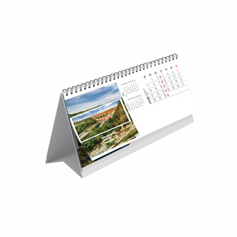Calendrier chevalet publicitaire - Ample