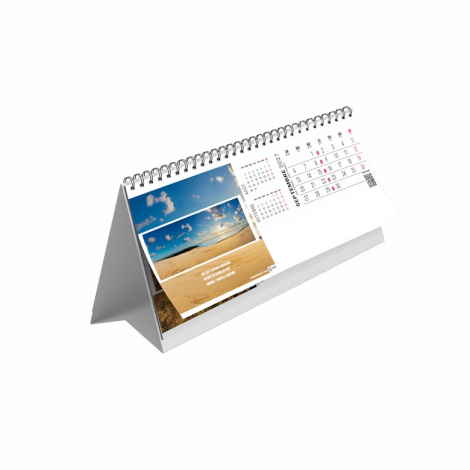 Calendrier chevalet publicitaire - Ample