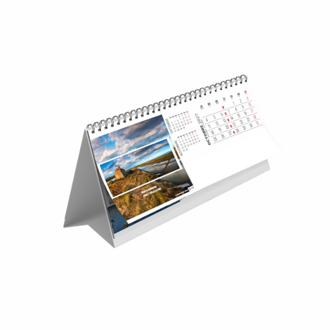 Calendrier chevalet publicitaire - Ample