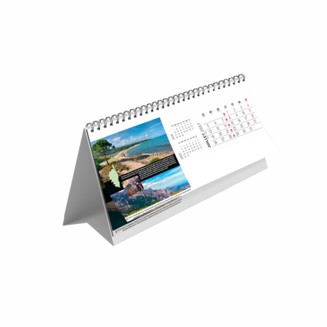 Chevalet bureau publicitaire 13 feuillets - Ile de beauté