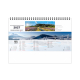 Chevalet publicitaire standard 13 feuillets - Grand angle