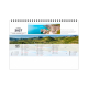 Chevalet publicitaire standard 13 feuillets - Grand angle