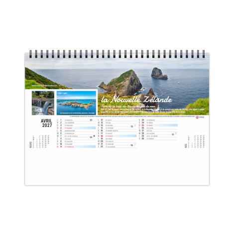 Chevalet publicitaire standard 13 feuillets - Sentiers