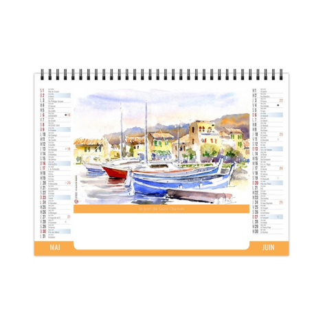 Chevalet publicitaire standard 7 feuillets - Esquisses