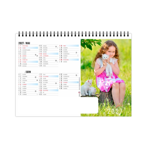 Chevalet publicitaire standard 7 feuillets - P'tits amis