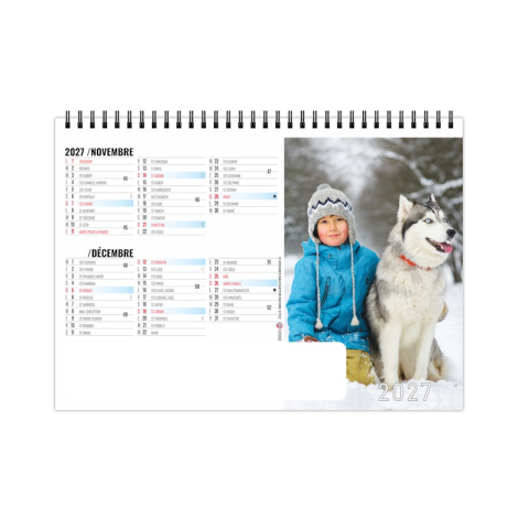 Chevalet publicitaire standard 7 feuillets - P'tits amis