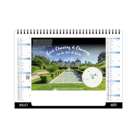 Chevalet publicitaire standard 7 feuillets - Vendange
