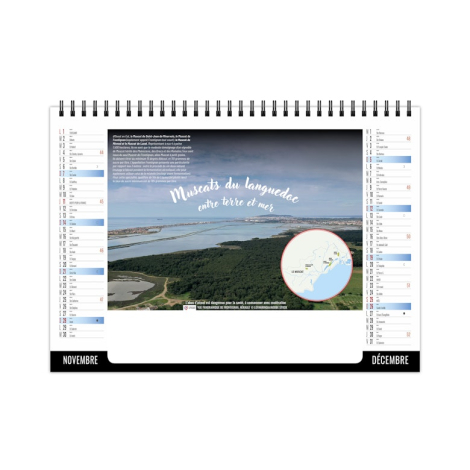 Chevalet publicitaire standard 7 feuillets - Vendange