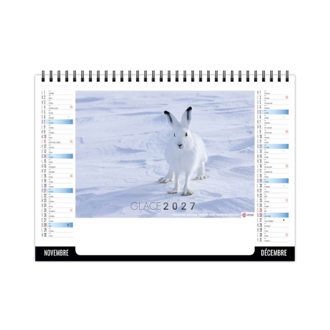 Chevalet standard publicitaire 7 feuillets - Glace