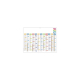 Calendrier scolaire personnalisable maxi - Casimir