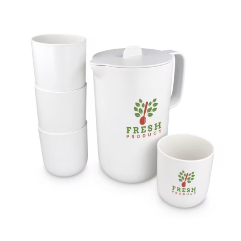 Set à personnaliser carafe 2 L et gobelets Liv