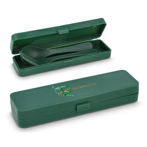 Set à personnaliser de 3 couverts avec étui