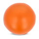 Balle en mousse orange présentée sans personnalisation visible. Balle en mousse orange présentée sans personnalisation visible.
