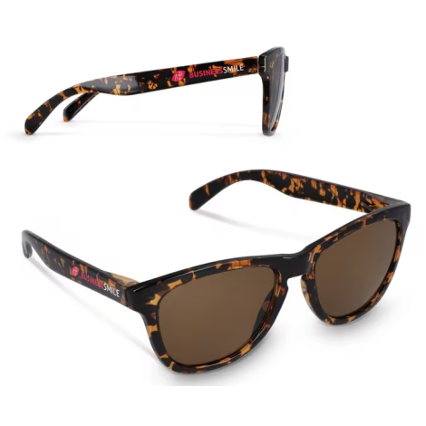 Lunettes UV400 personnalisées à monture écaille Finn
