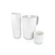 Set à personnaliser carafe 2 L et gobelets Liv Set à personnaliser carafe 2 L et gobelets Liv