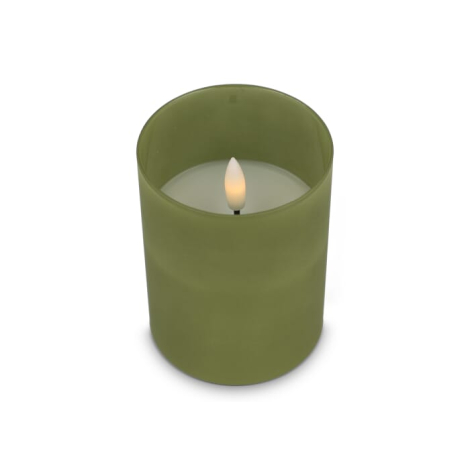 Bougie promotionnelle d'ambiance LED rechargeable Nyelle