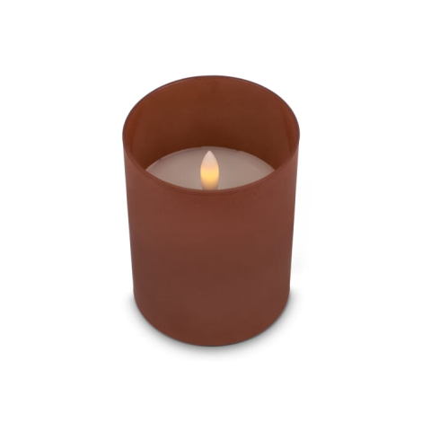 Bougie promotionnelle d'ambiance LED rechargeable Nyelle