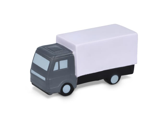 Camion en mousse publicitaire anti-stress Blanc