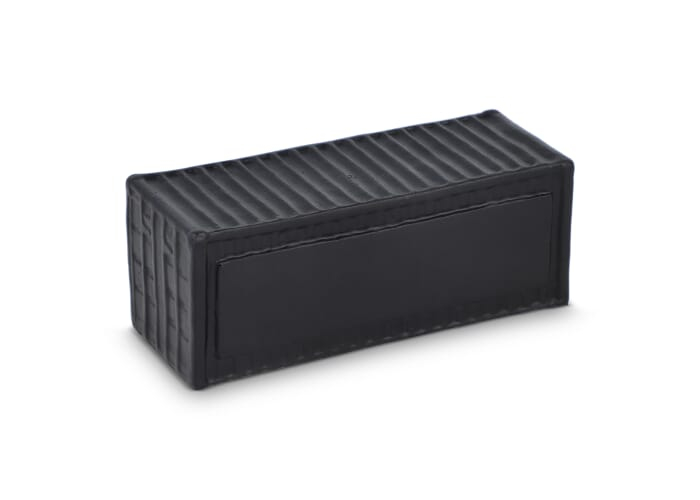 Bloc anti-stress promotionnel conteneur Noir