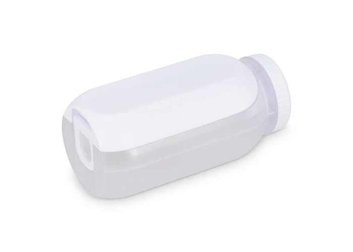 Boîte repas 900ml tout-en-un personnalisable avec couverts Blanc