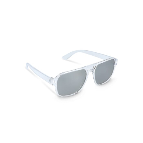 Solaires miroir personnalisables transparentes Elin
