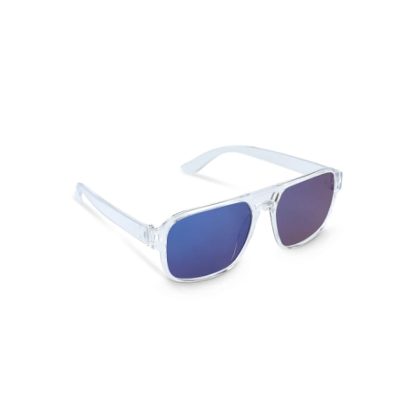Solaires miroir personnalisables transparentes Elin