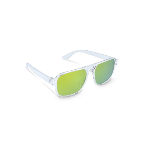 Solaires miroir personnalisables transparentes Elin
