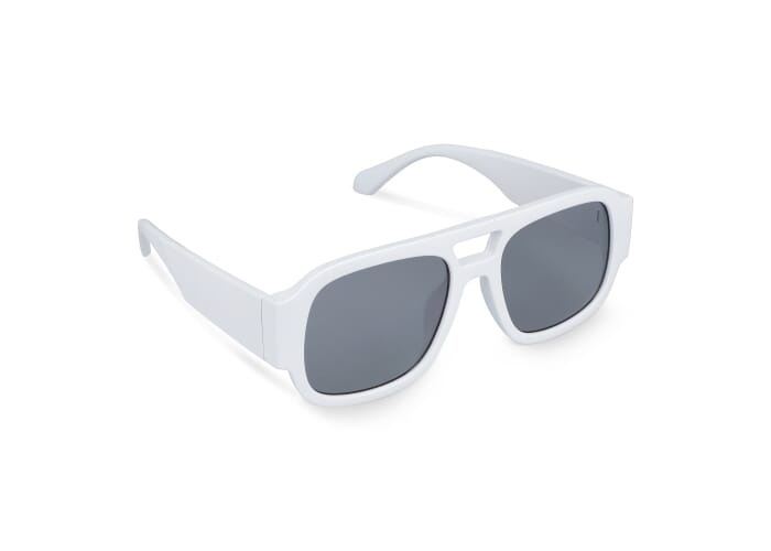 Lunettes de soleil à personnaliser colorées Bastian Blanc