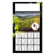 Calendrier personnalisable 2027 plaque 1 vue - Coralie