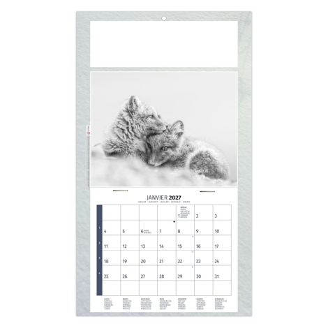 Calendrier plaque 1 vue à personnaliser - Julietta