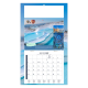 Calendrier plaque 1 vue personnalisable - Léo Calendrier plaque 1 vue personnalisable - Léo