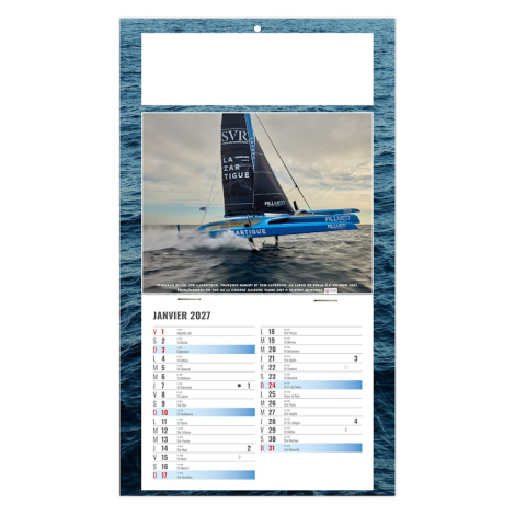 Calendrier 2027 promotionnel plaque 1 vue - Titouan