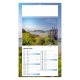 Calendrier 2027 personnalisable plaque 1 vue - Esteban