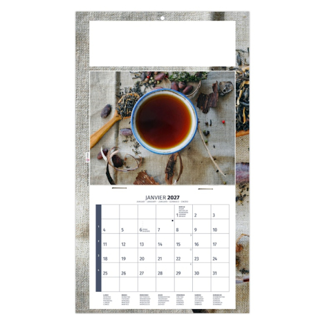 Calendrier personnalisable plaque 1 vue - Phyto