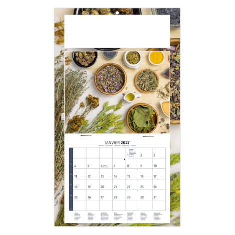 Calendrier personnalisable plaque 1 vue - Phyto