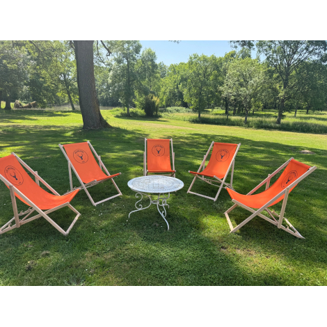 Transat en bois promotionnel