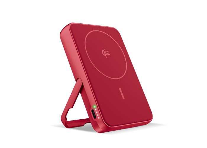 Powerbank MagSafe 10 000 mAh publicitaire Fresh ’n Rebel Rouge
