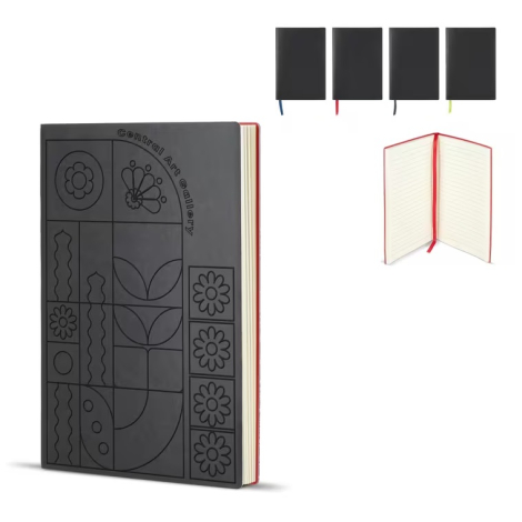 Bloc-notes publicitaire format A5 couverture souple Yuzu