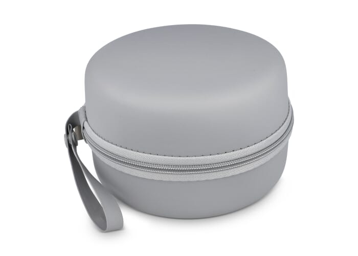 Oreiller de voyage promotionnel à mémoire de forme Gris