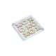 Sous-verre personnalisable jeu de morpion Tic-Tac-Toe