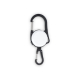 Enrouleur de badge personnalisable double mousqueton Enrouleur de badge personnalisable double mousqueton