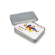 Cartes à jouer à personnaliser en boîte métal Cartes à jouer à personnaliser en boîte métal