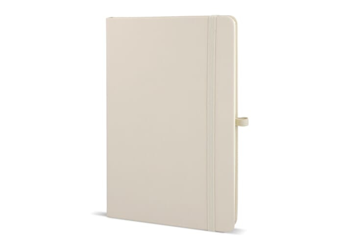 Carnet promotionnel A5 avec passant stylo Sora Beige
