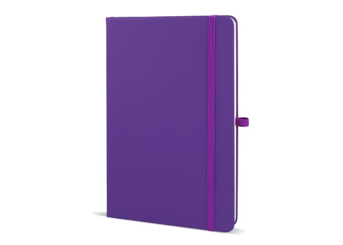 Carnet promotionnel A5 avec passant stylo Sora Violet