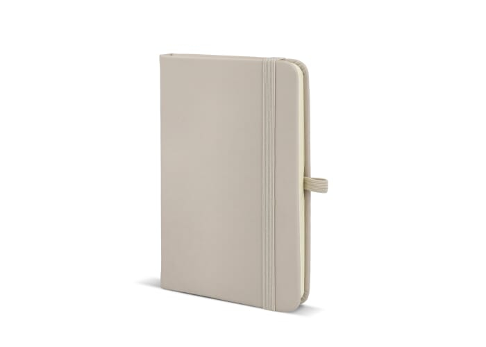 Carnet personnalisé format A6 avec fermeture Sora Beige