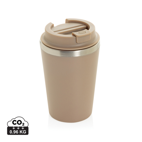 Mug 350ml publicitaire à double paroi en PP recyclé RCS Java