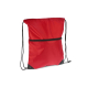 Sac publicitaire à cordon et fermeture zippée rPET Sac publicitaire à cordon et fermeture zippée rPET