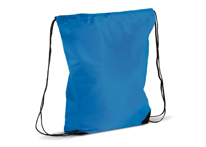 Gym-bag à personnaliser en rPET 210T Bleu